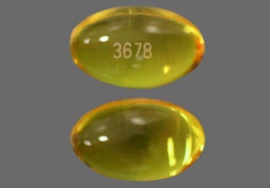 Yellow Capsule 3678 - Benzonatate 200mg Liquid Filled Capsule