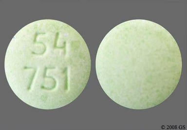 Green Round 54 751 - Ropinirole Hydrochloride 1mg Tablet