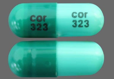 Green Capsule cor 323 cor 323 - Zaleplon 10mg Capsule
