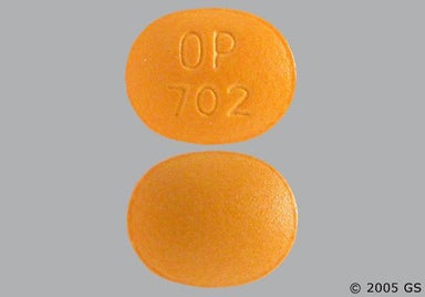 Yellow Oval OP 702 - Protriptyline Hydrochloride 10mg Tablet