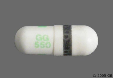 White Capsule GG 550 - Fluoxetine Hydrochloride 20mg Capsule