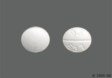 White Round 93 637 - Trazodone Hydrochloride 50mg Tablet