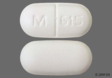 White Oblong M 615 - Levetiracetam 500mg Tablet