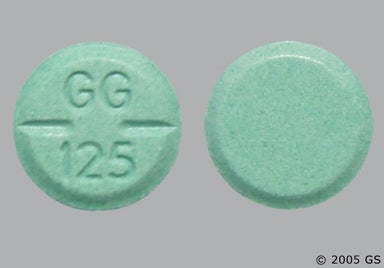 Green Round GG 125 - Haloperidol 5mg Tablet