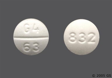 White Round G4 63 - Medroxyprogesterone Acetate 10mg Tablet