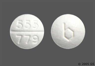 White Round 555 779 - Medroxyprogesterone Acetate 10mg Tablet