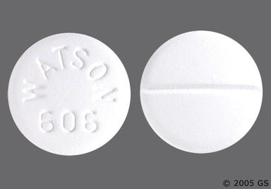 White Round WATSON 606 - Labetalol Hydrochloride 200mg Tablet