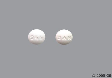 White Round 944 - Colchicine 0.6mg Tablet