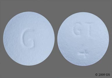 White Round GT 4 - Galantamine Hydrobromide 4mg Tablet