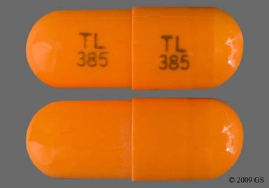 Orange Tl 385 Tl 385 - Terazosin Hydrochloride 5mg Capsule
