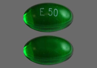 Green Capsule E 50 - Ergocalciferol 1.25mg Capsule