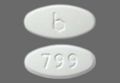 White Oval 799 - Buprenorphine Hydrochloride 8mg Sublingual Tablet