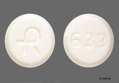 White Round LOGO - Lovastatin 10mg Tablet