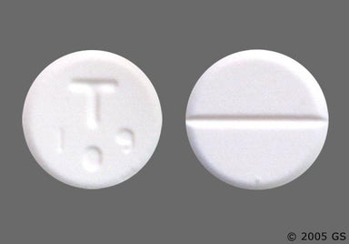 White Round T 109 - Carbamazepine 200mg Tablet