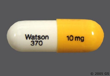 White, Yellow Capsule WATSON 370 10 mg - Loxapine Succinate 10mg Capsule