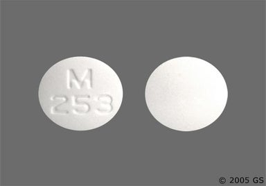 White Round M 253 - Acyclovir 400mg Tablet