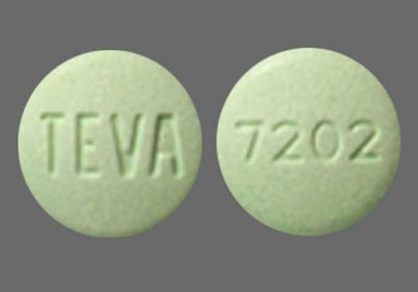 Green Round 7202 - Pravastatin Sodium 40mg Tablet