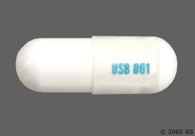 White Capsule USB 001 - Hexalen 50mg Capsule