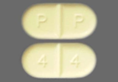 White Oblong 4 4 And P P - Pramipexole Dihydrochloride 0.5mg Tablet