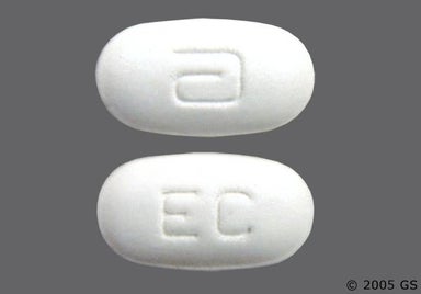 White Oval LOGO - Ery-Tab 250mg Delayed-Release Tablet