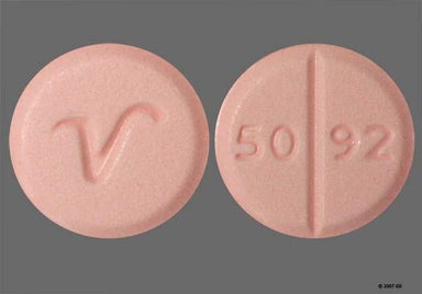 Peach Round 50 92 - Prednisone 20mg Tablet