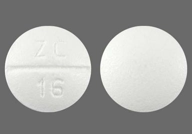 White Round ZC 16 - Paroxetine Hydrochloride 20mg Tablet