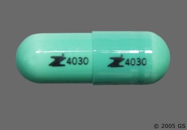 Green Capsule LOGO 4030 LOGO 4030 - Indomethacin 50mg Capsule