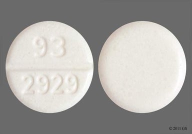 White Round 93 2929 - Cyproheptadine Hydrochloride 4mg Tablet