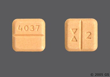 Pink Square LOGO 2 - Estazolam 2mg Tablet