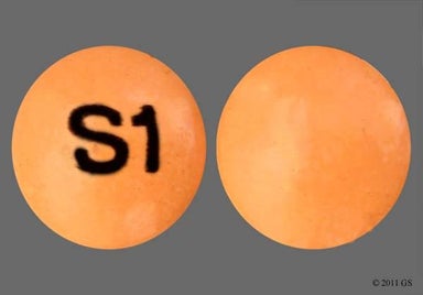 Orange Round S1 - Bisacodyl 5mg Enteric Coated Tablet