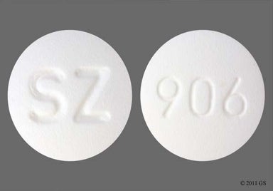 White Round Sz And 906 - Cetirizine Hydrochloride 10mg Tablet