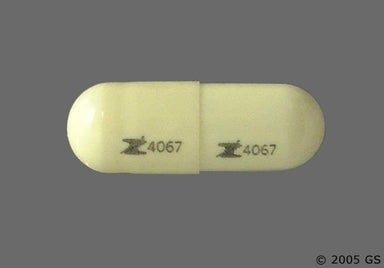 White Capsule LOGO 4067 LOGO 4067 - Prazosin Hydrochloride 1mg Capsule
