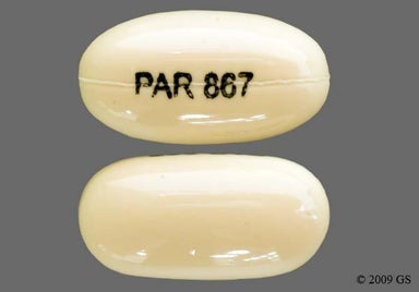 Beige Capsule PAR 867 - Dronabinol 2.5mg Capsule