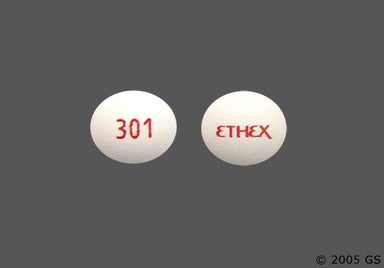 White Round ETHEX - Ketorolac Tromethamine 10mg Tablet