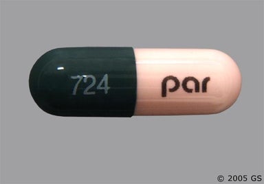 Green, Pink Capsule 724 par - Hydroxyurea 500mg Capsule