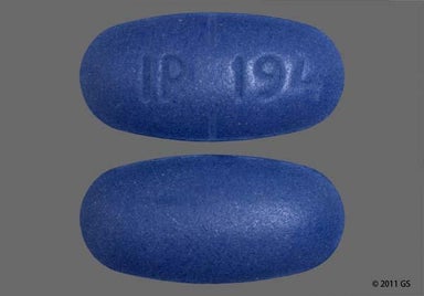 Blue Oval IP 194 - Naproxen Sodium 550mg Tablet