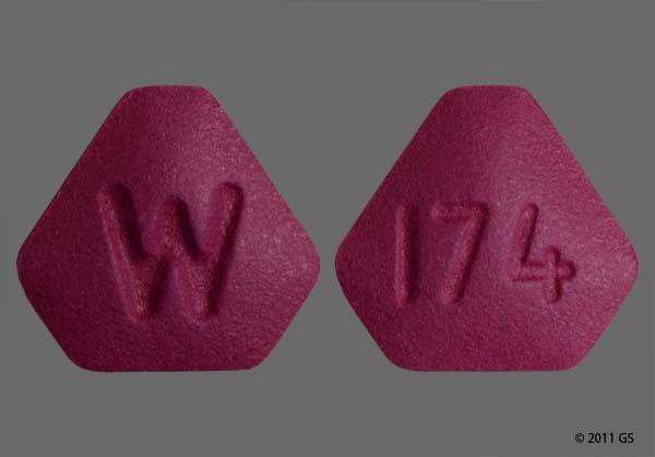 purple hexagon pop it