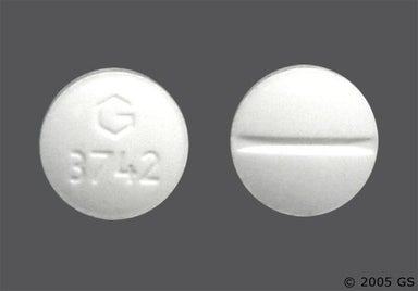 White Round G 3742 - Medroxyprogesterone Acetate 10mg Tablet