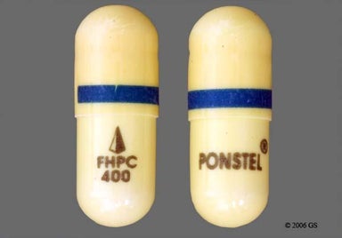 Yellow Logo Fhpc 400 Ponstel - Mefenamic Acid 250mg Capsule