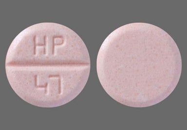 Orange Round HP 47 - Hydrochlorothiazide 25mg Tablet