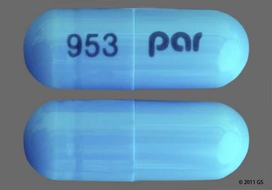 Blue Capsule 953 par - Amlodipine Besylate/Benazepril Hydrochloride 10mg-40mg Capsule