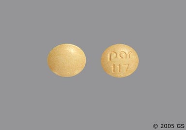 Yellow Round Par 117 - Amiloride Hydrochloride 5mg Tablet
