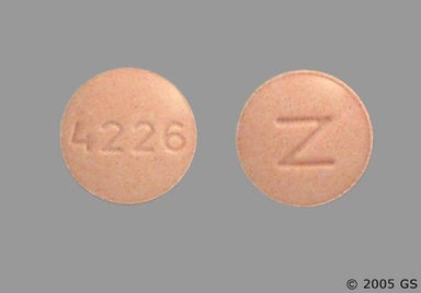 Peach Round 4226 - Guanabenz Acetate 4mg Tablet