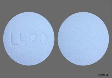 Blue Round L490 - GNP Naproxen Sodium 220mg Tablet