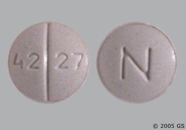 Purple Round 4227 - Guanabenz Acetate 8mg Tablet