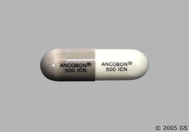 Gray, White Capsule ANCOBON 500 ICN ANCOBON 500 ICN - Flucytosine 500mg Capsule
