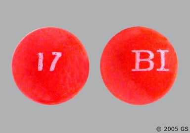 Orange Round 17 - Dipyridamole 25mg Tablet