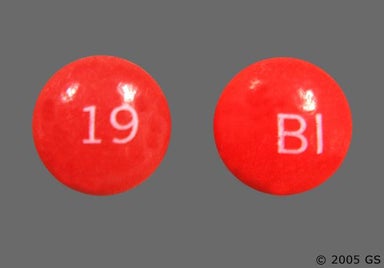 Orange Round 19 - Dipyridamole 75mg Tablet