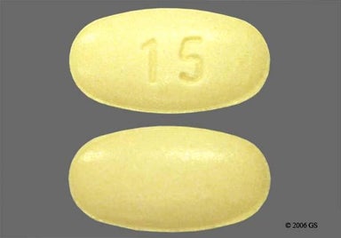 Yellow Oval 15 - Meloxicam 15mg Tablet