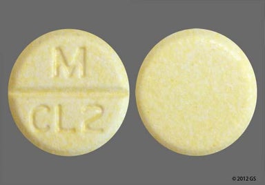 Yellow Round M Cl2 - Carbidopa/Levodopa 25mg-100mg Tablet